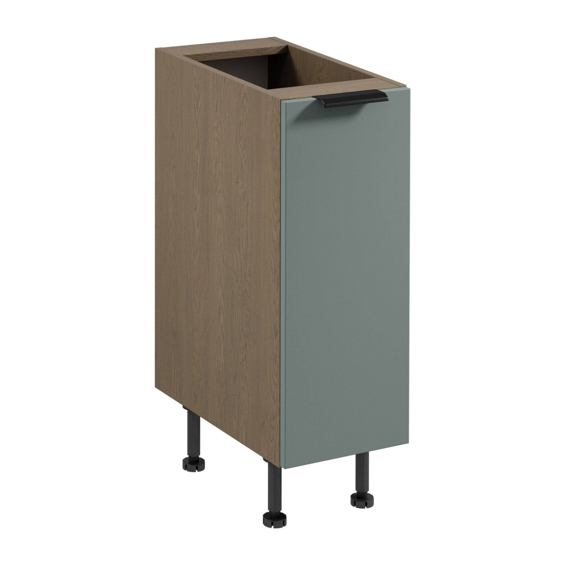 Apatinė virtuvės spintelė 1D Sorento D30 P/L Baltic Storm Green