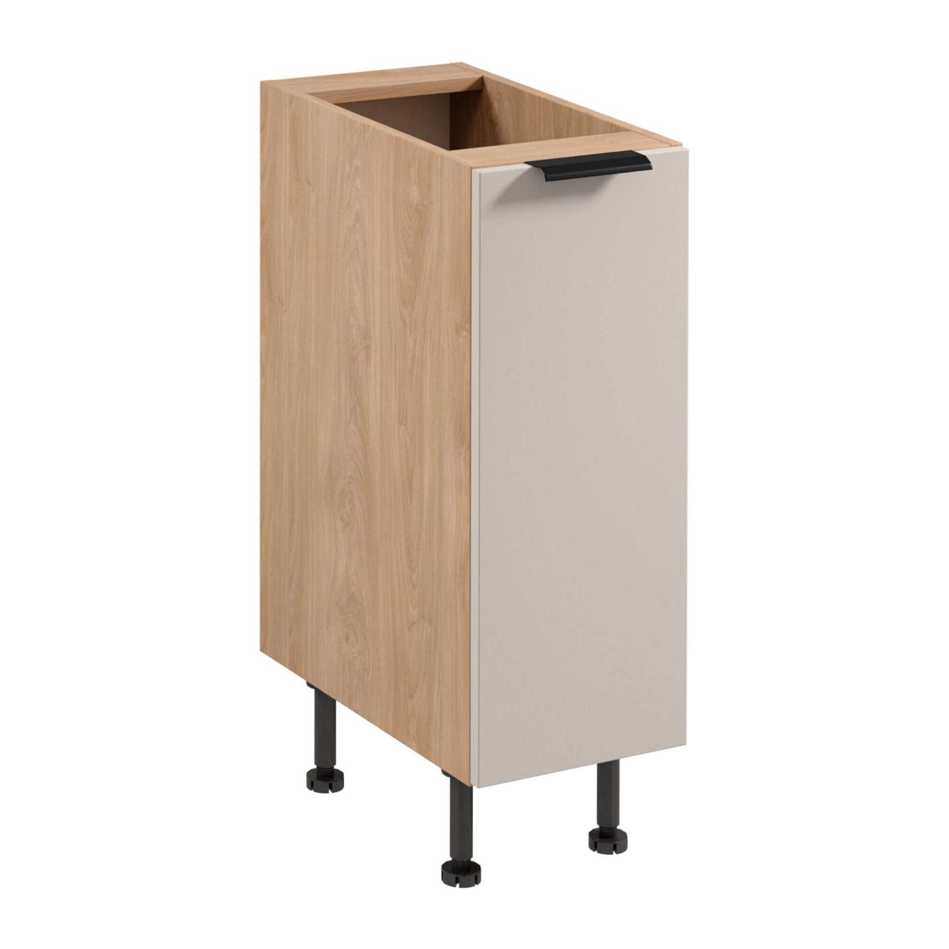 Apatinė virtuvės spintelė 1D Sorento D30 P/L Puccini matinės smėlio spalvos