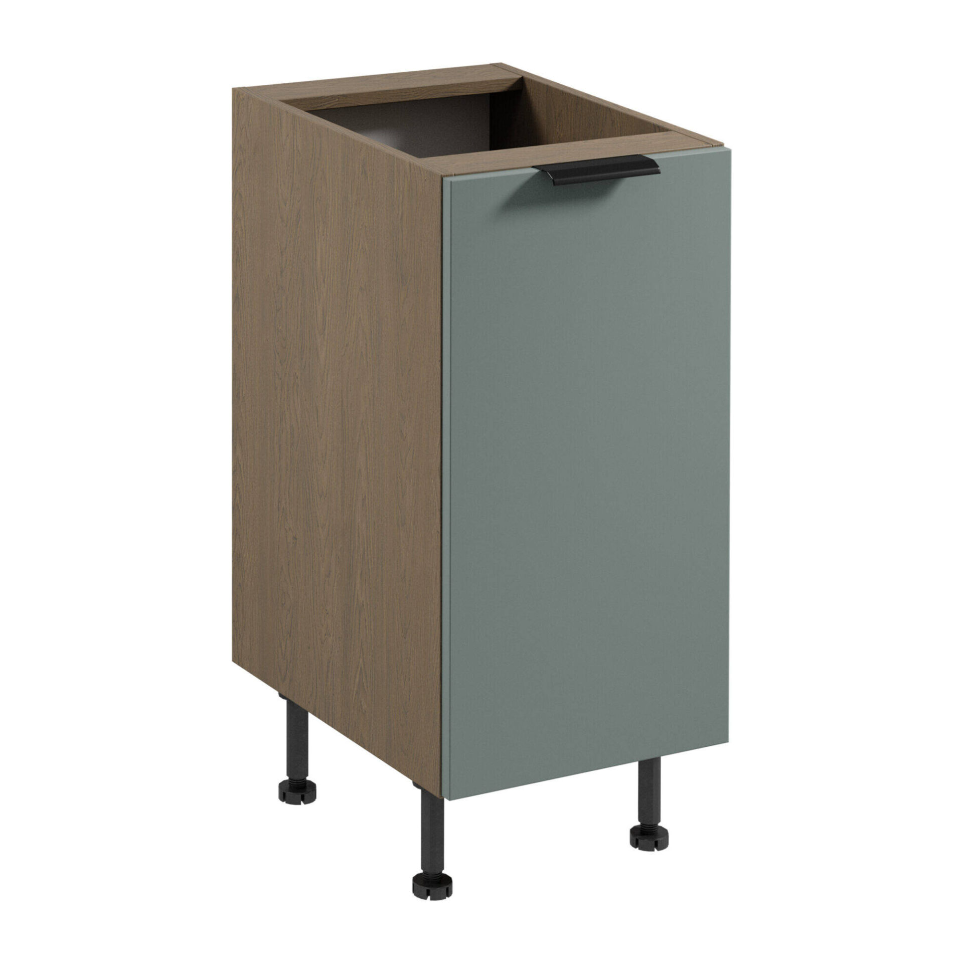 Apatinė virtuvės spintelė 1D Sorento D40 P/L Baltic Storm Green