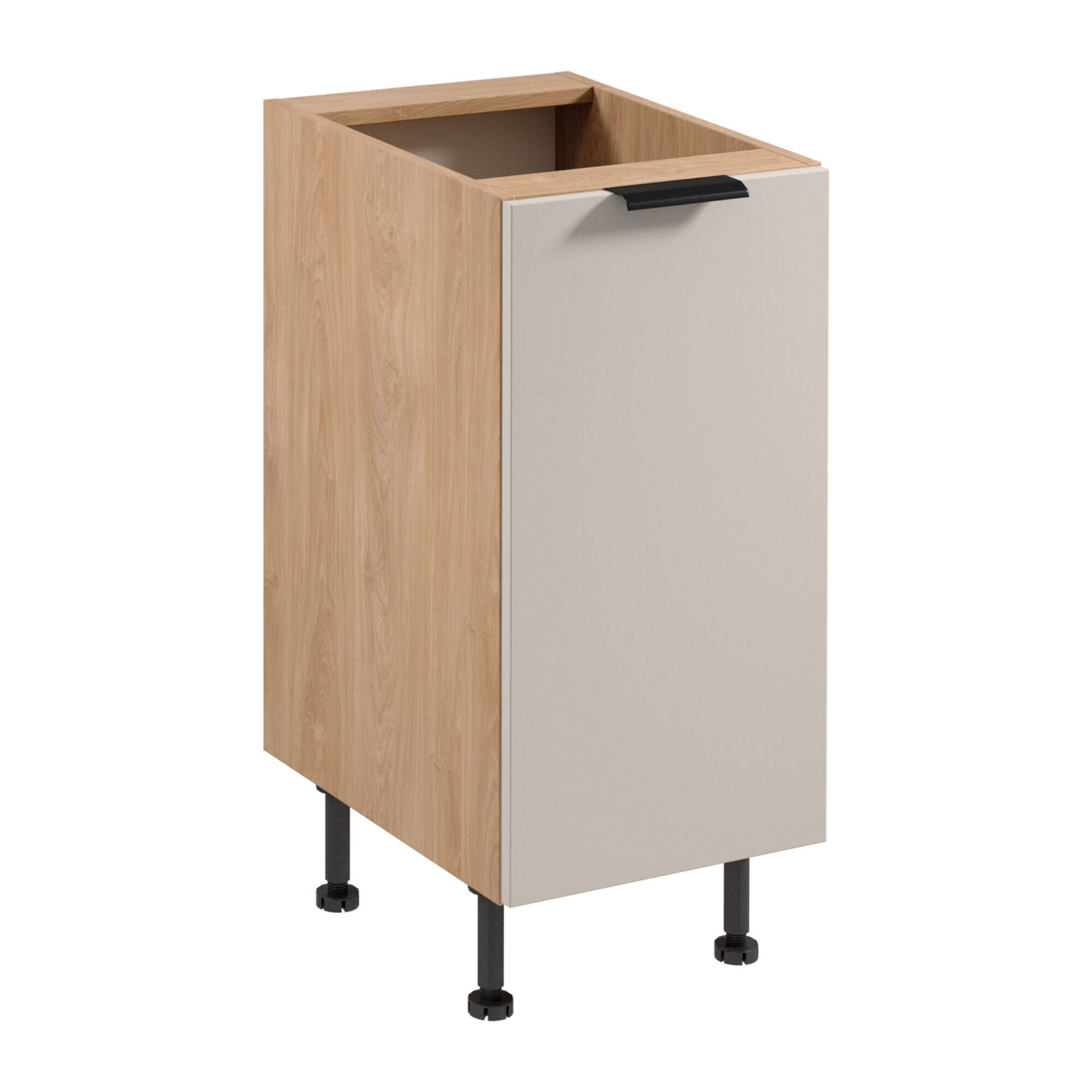 Apatinė virtuvės spintelė 1D Sorento D40 P/L Puccini matinės smėlio spalvos