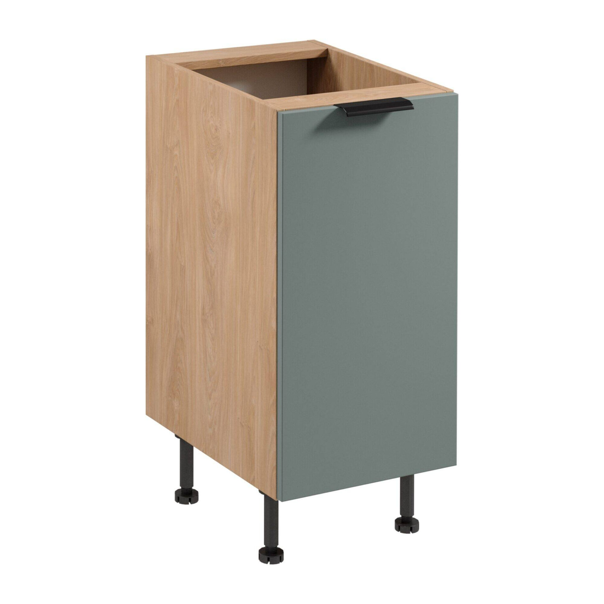 Apatinė virtuvės spintelė 1D Sorento D40 P/L Puccini žalia