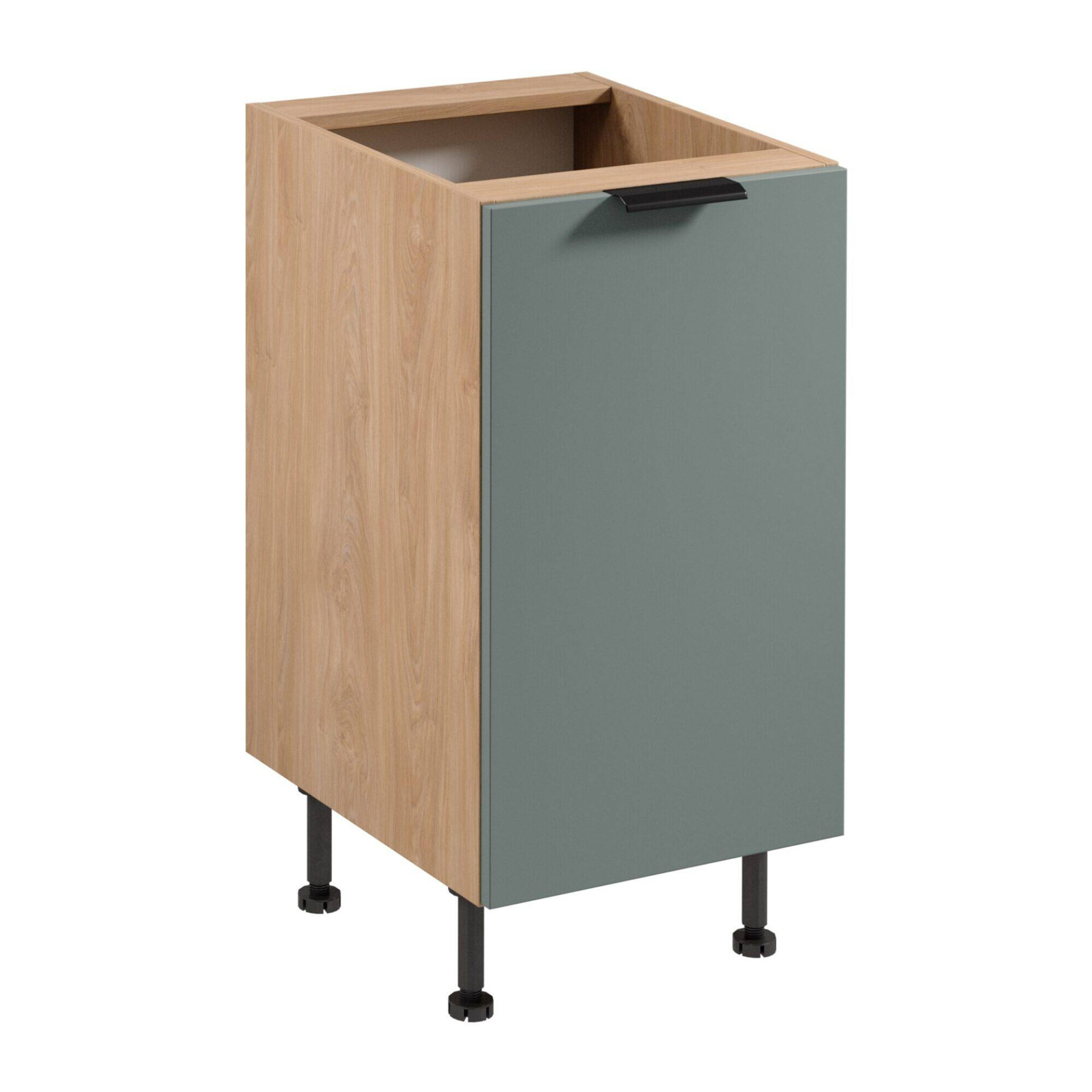 Apatinė virtuvės spintelė 1D Sorento D45 P/L Puccini žalia