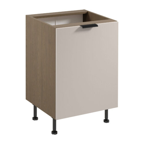 Apatinė virtuvės spintelė 1D Sorento D60 P/L Baltic Storm Beige Matte