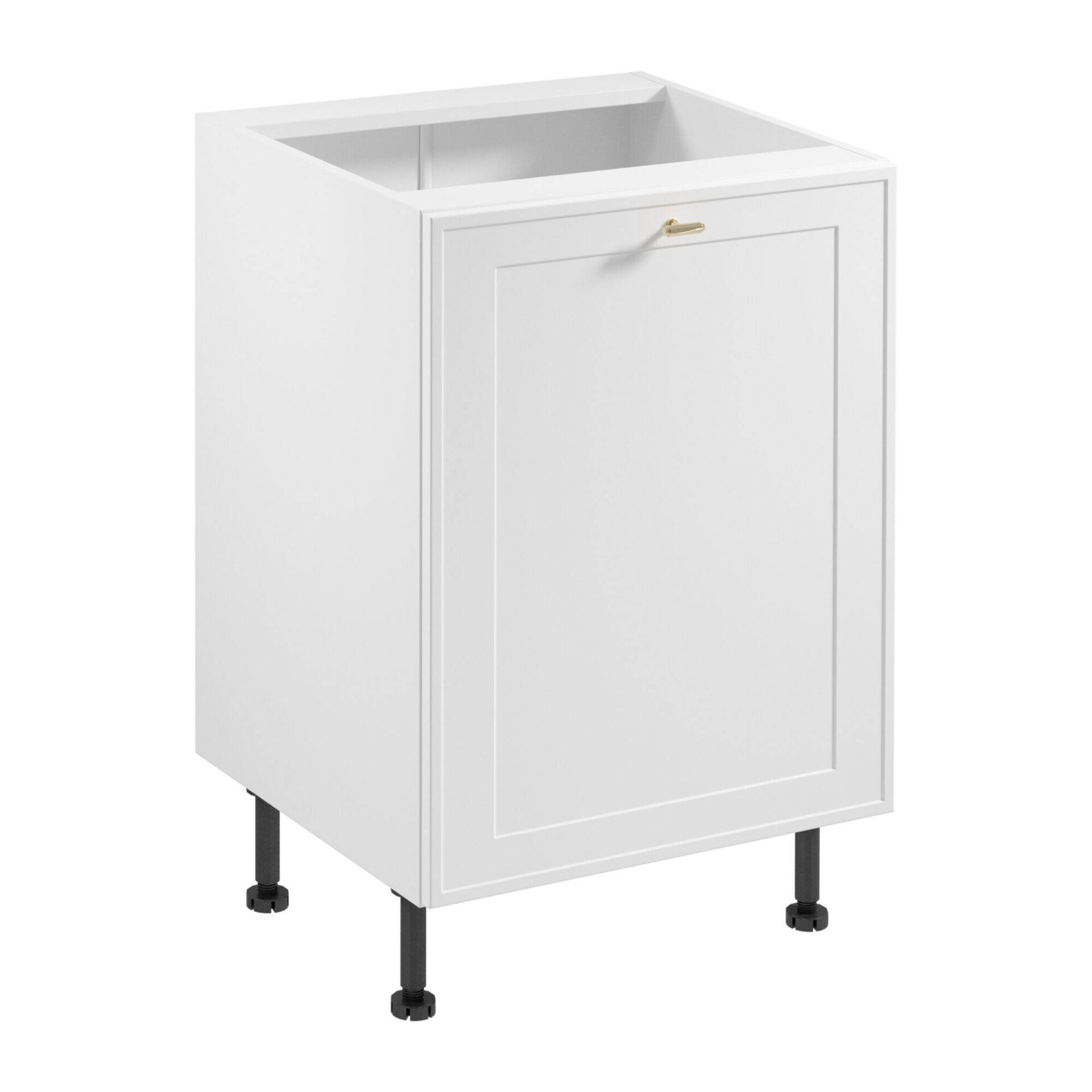 Apatinė virtuvės spintelė 1D Sorento D60 P/L matinė balta