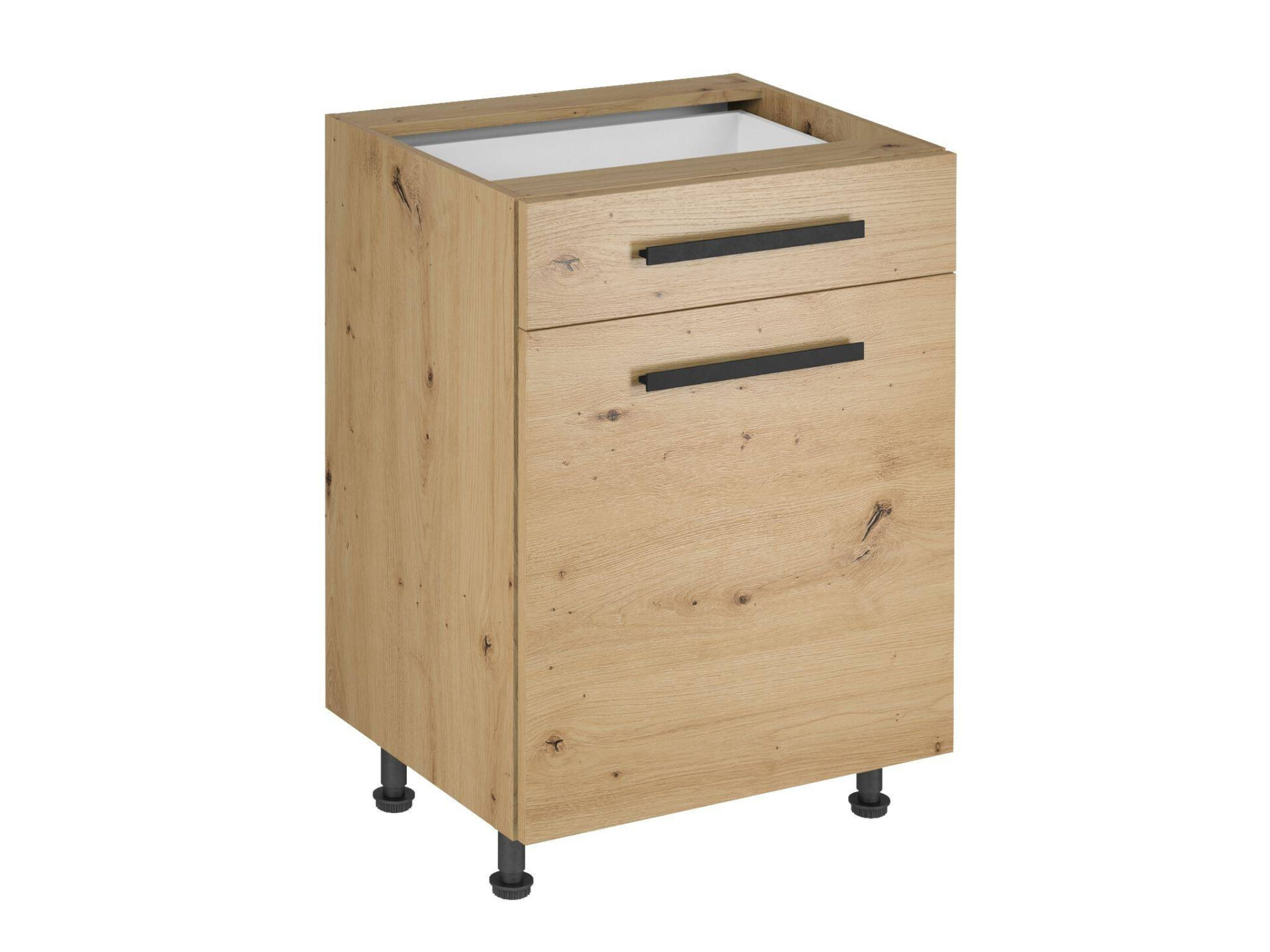 Apatinė virtuvės spintelė 1D1S Langen Artisan D60S1 P/L Classic rankena