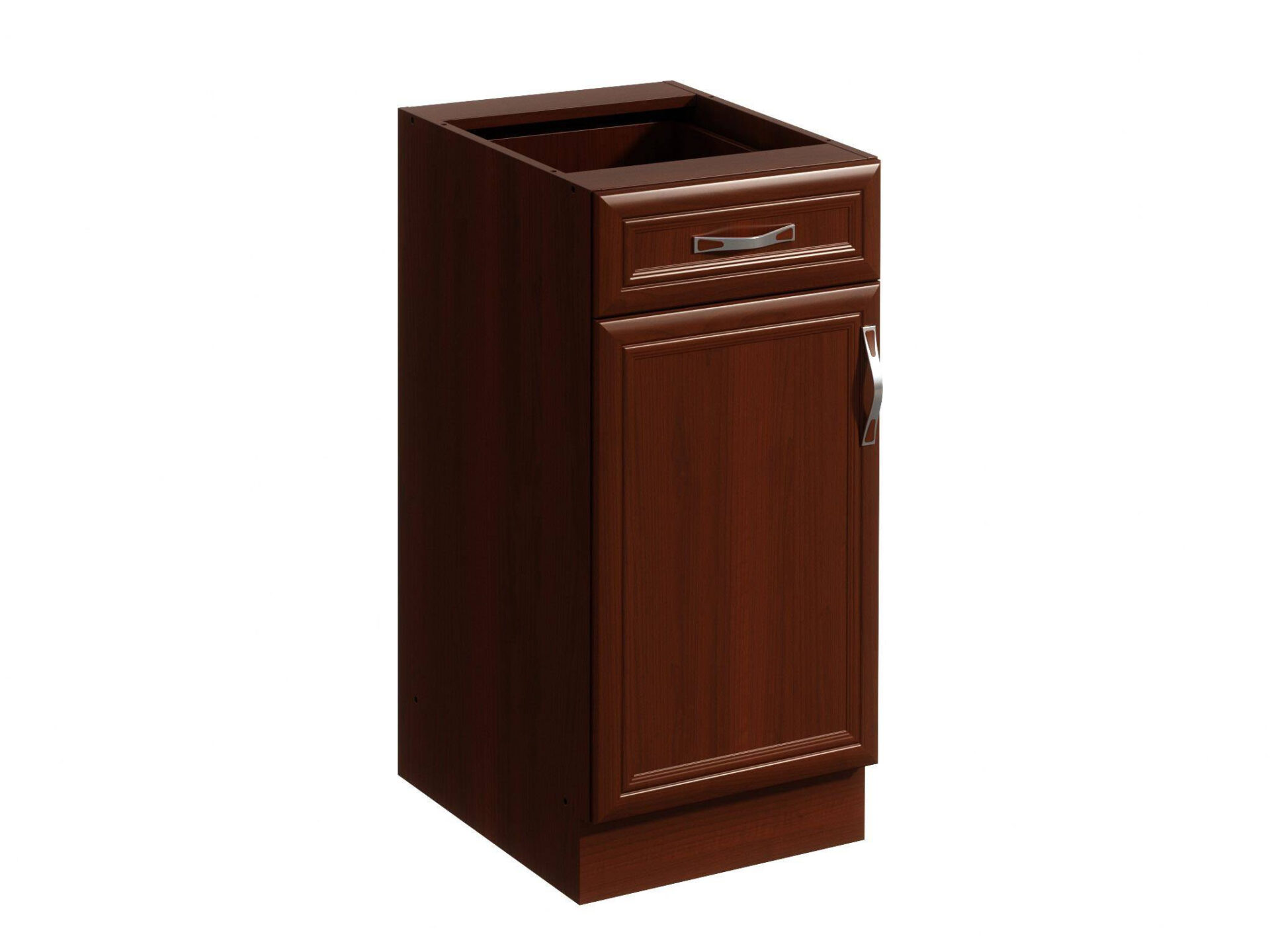 Apatinė virtuvės spintelė 1D1S kairė D40S1-L Sicily Walnut