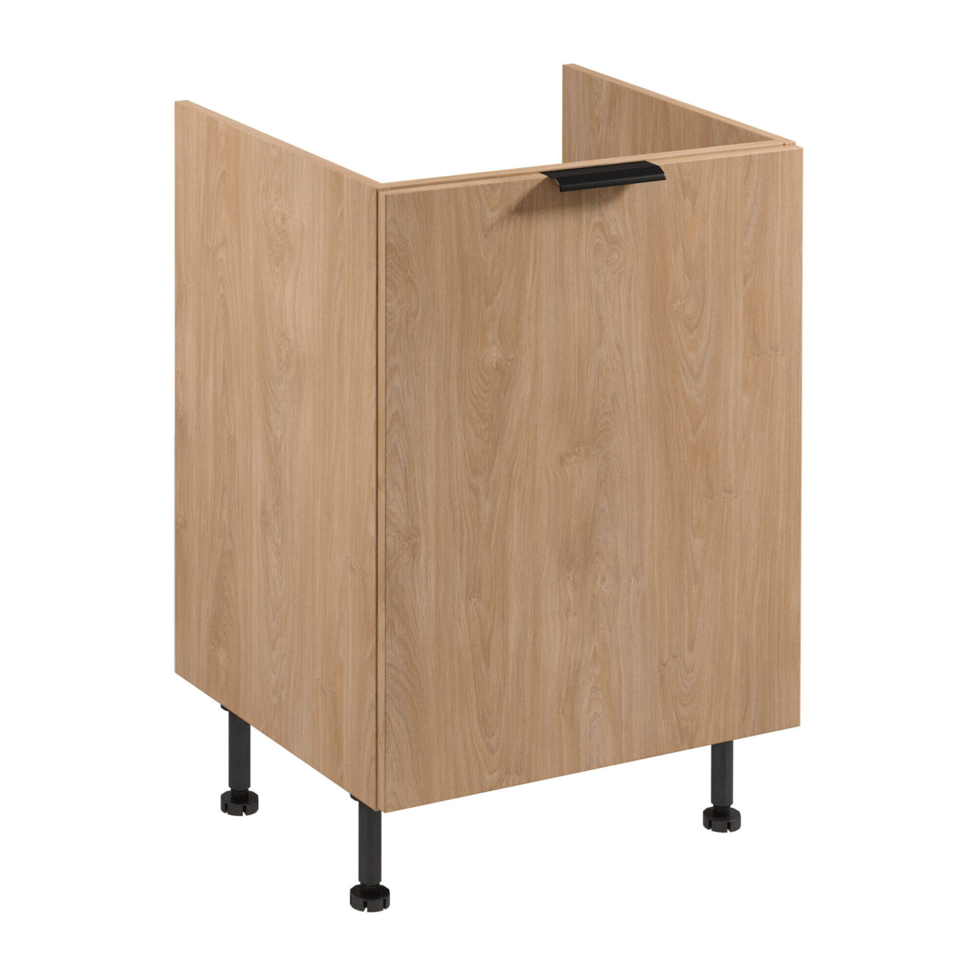 1S Apatinė virtuvės spintelė su rūšiavimo įdėklu Sorento D60ZS AX Puccini