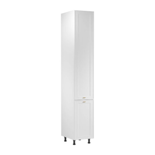 Apatinė virtuvės spintelė 2D Sorento D40SPWN P/L matinės baltos spalvos