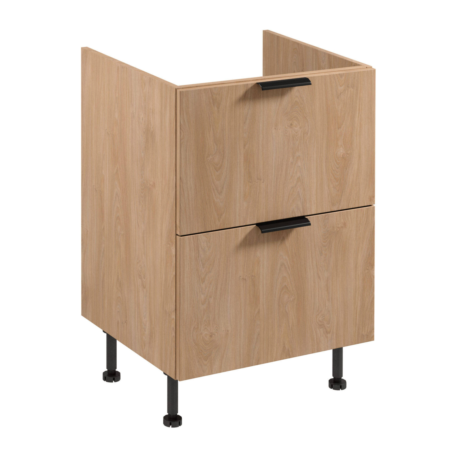 Apatinė virtuvės spintelė 2S Sorento D60IN AX Puccini