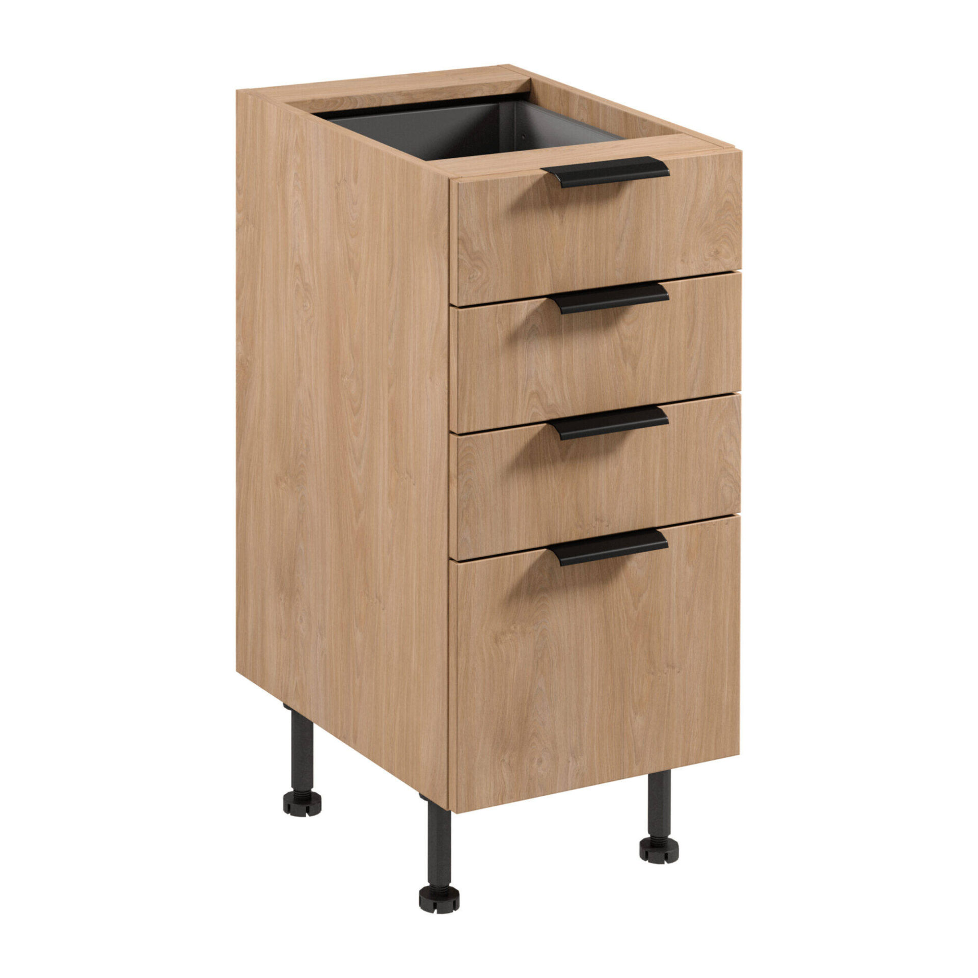 Apatinė virtuvės spintelė 4S Sorento D40S4 AX Puccini