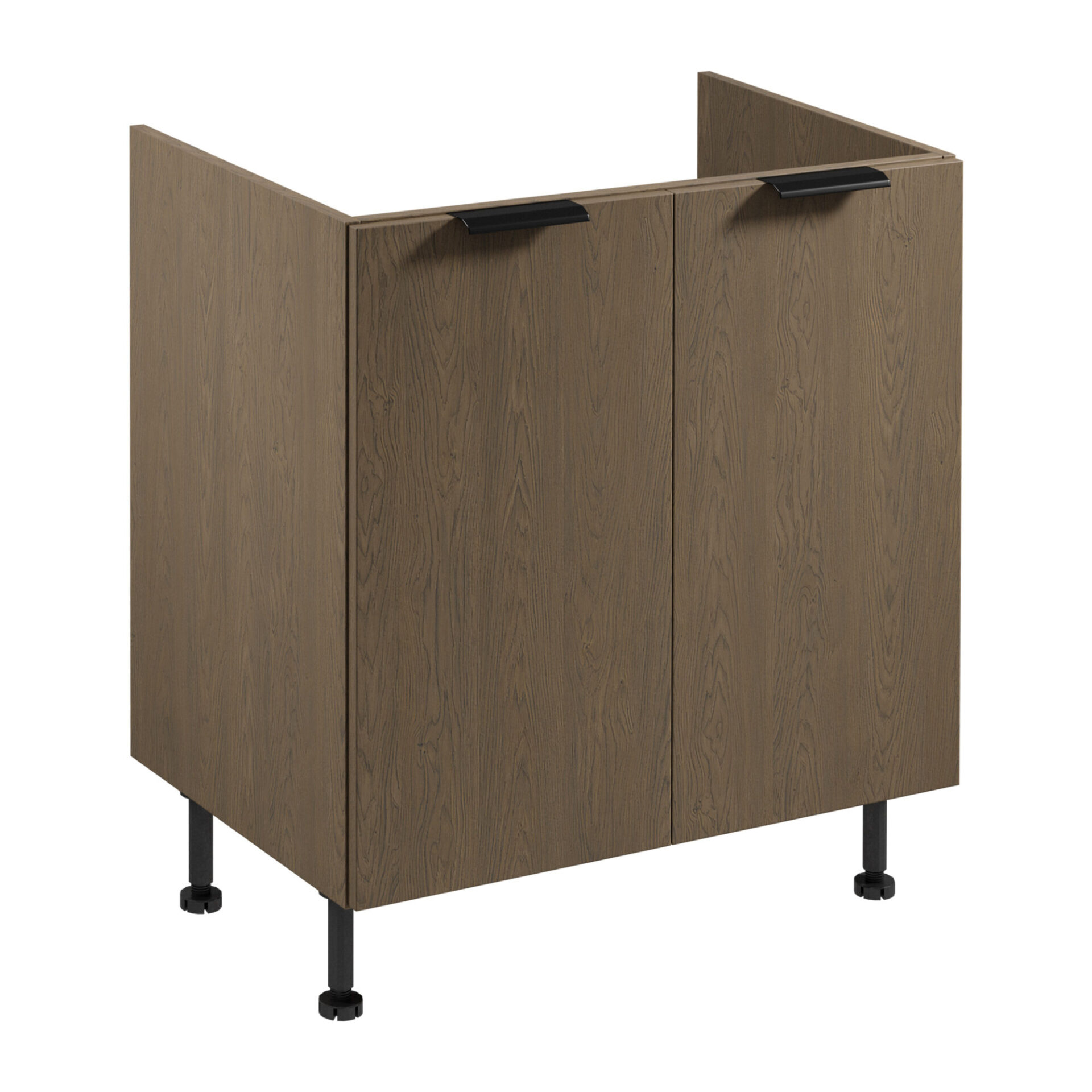 Apatinė virtuvės spintelė 2D kriauklei Sorento D80Z Baltic Storm