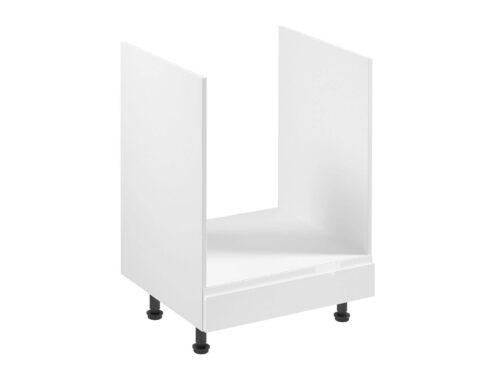 D60ZK Aspen White blizgi apatinė virtuvės spintelė