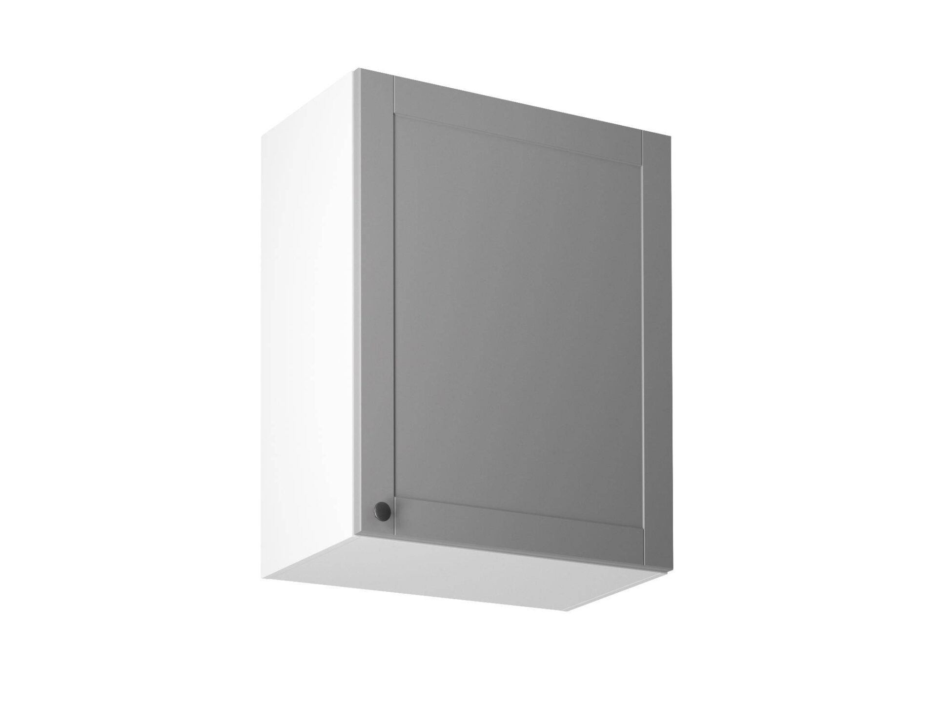 Viršutinė virtuvės spintelė, 1 durų, G60 R/K, „Linea“ pilkai matinė