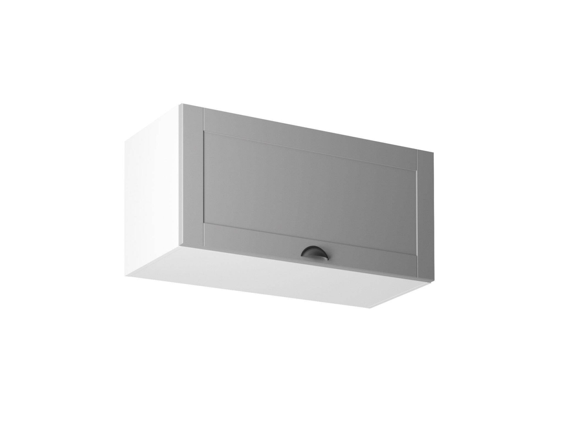 G80K Linea pilka 1 durų viršutinė virtuvės spintelė