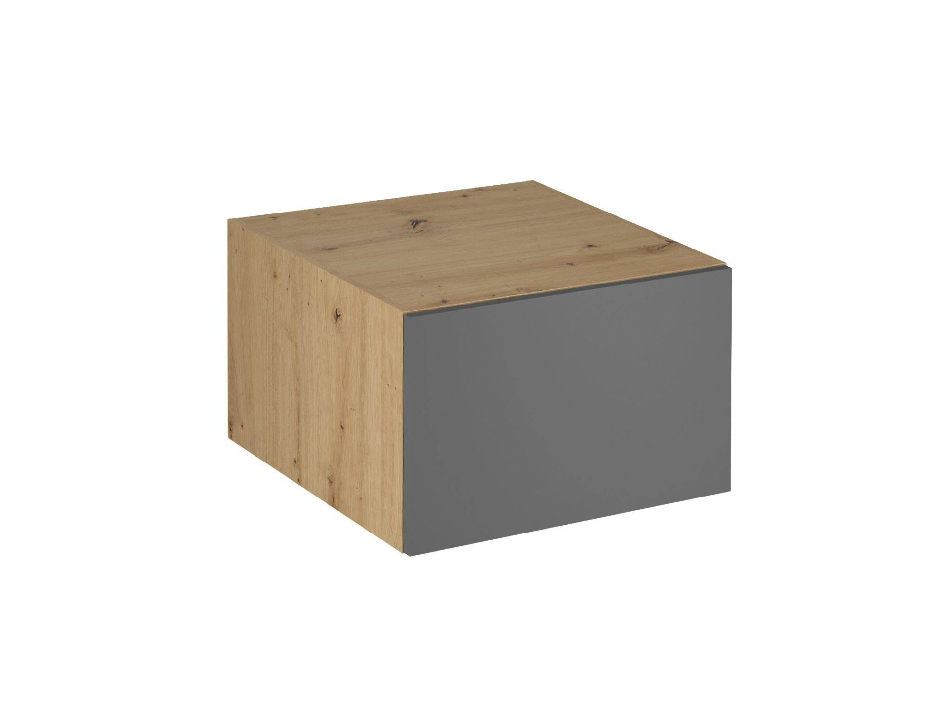 Viršutinė 1 durų virtuvės spintelė N60 Langen Grey