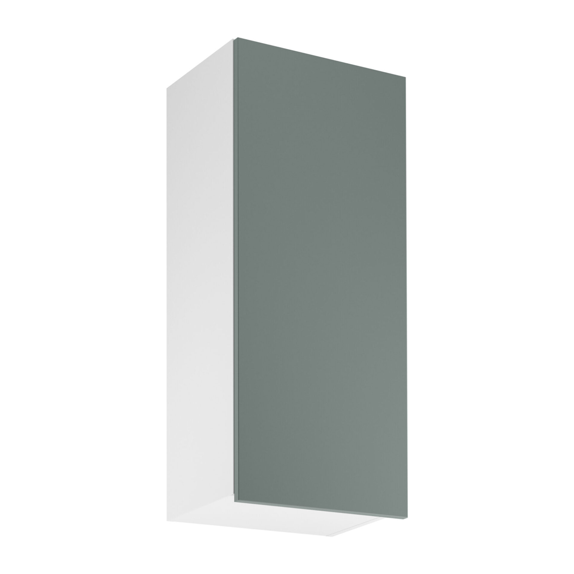 Viršutinė virtuvės spintelė 1D Sorento G45 R/K Balta Žalia