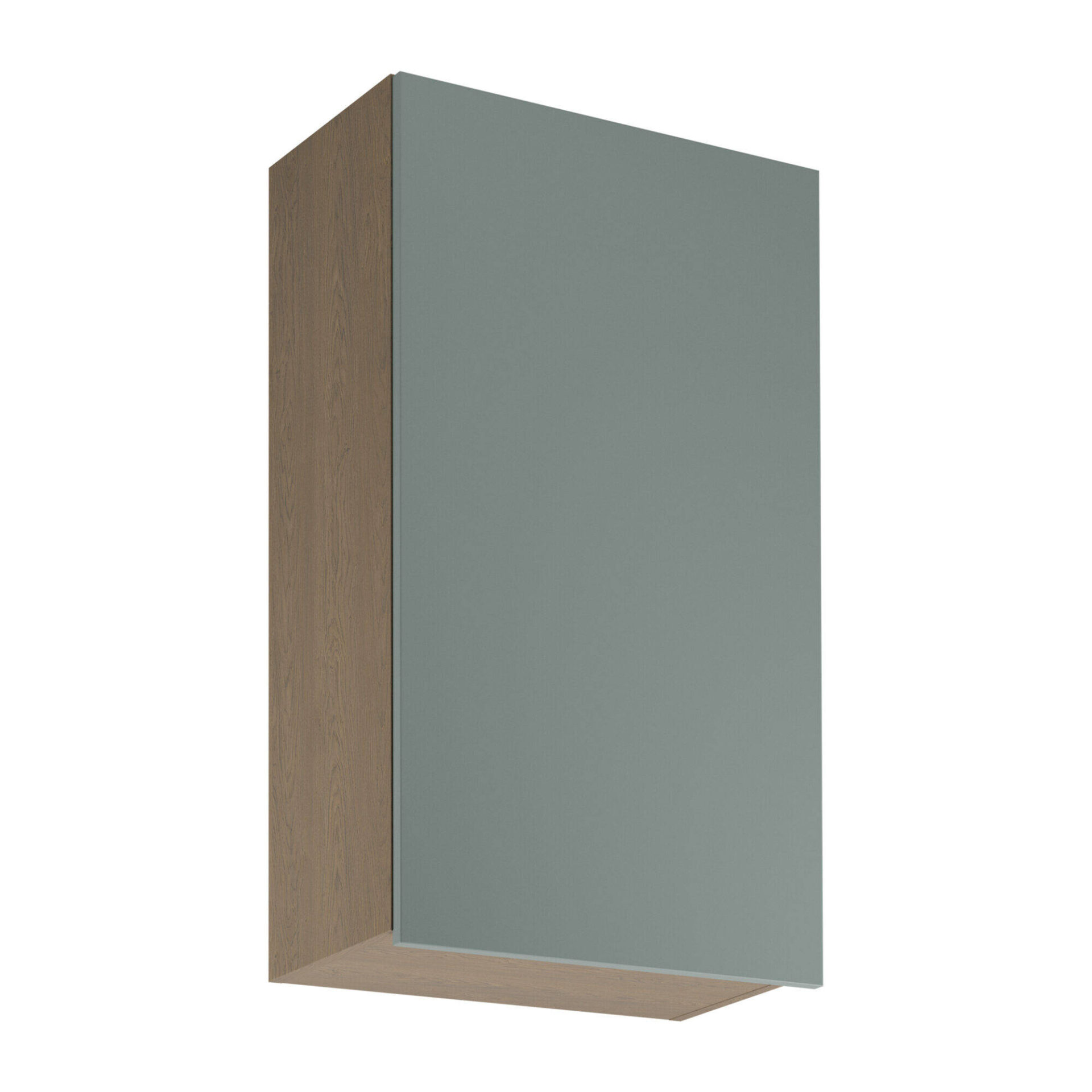 Viršutinė virtuvės spintelė 1D Sorento G60 P/L Baltic Storm Green