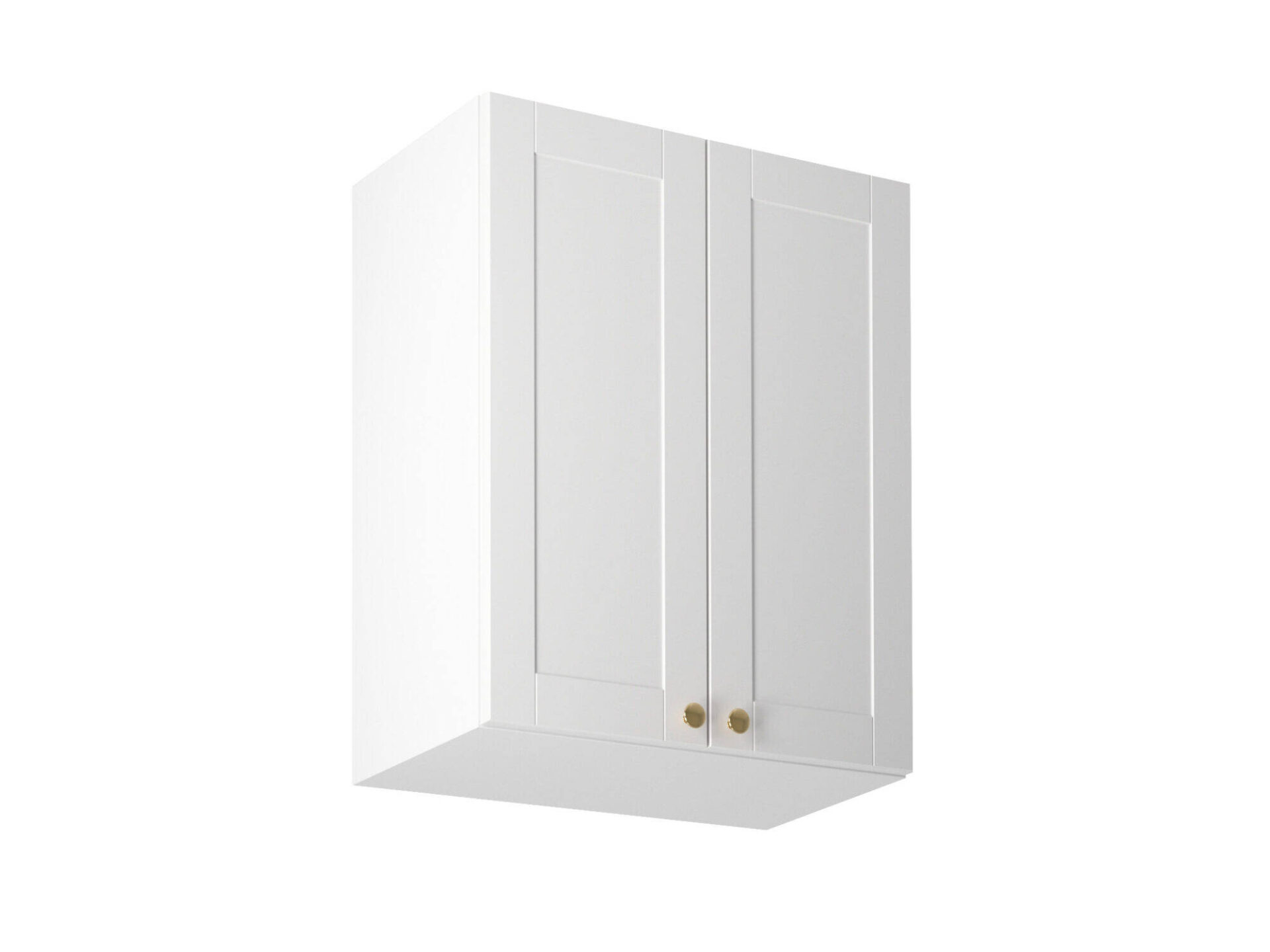 G60 Linea balta 2 durų viršutinė virtuvės spintelė