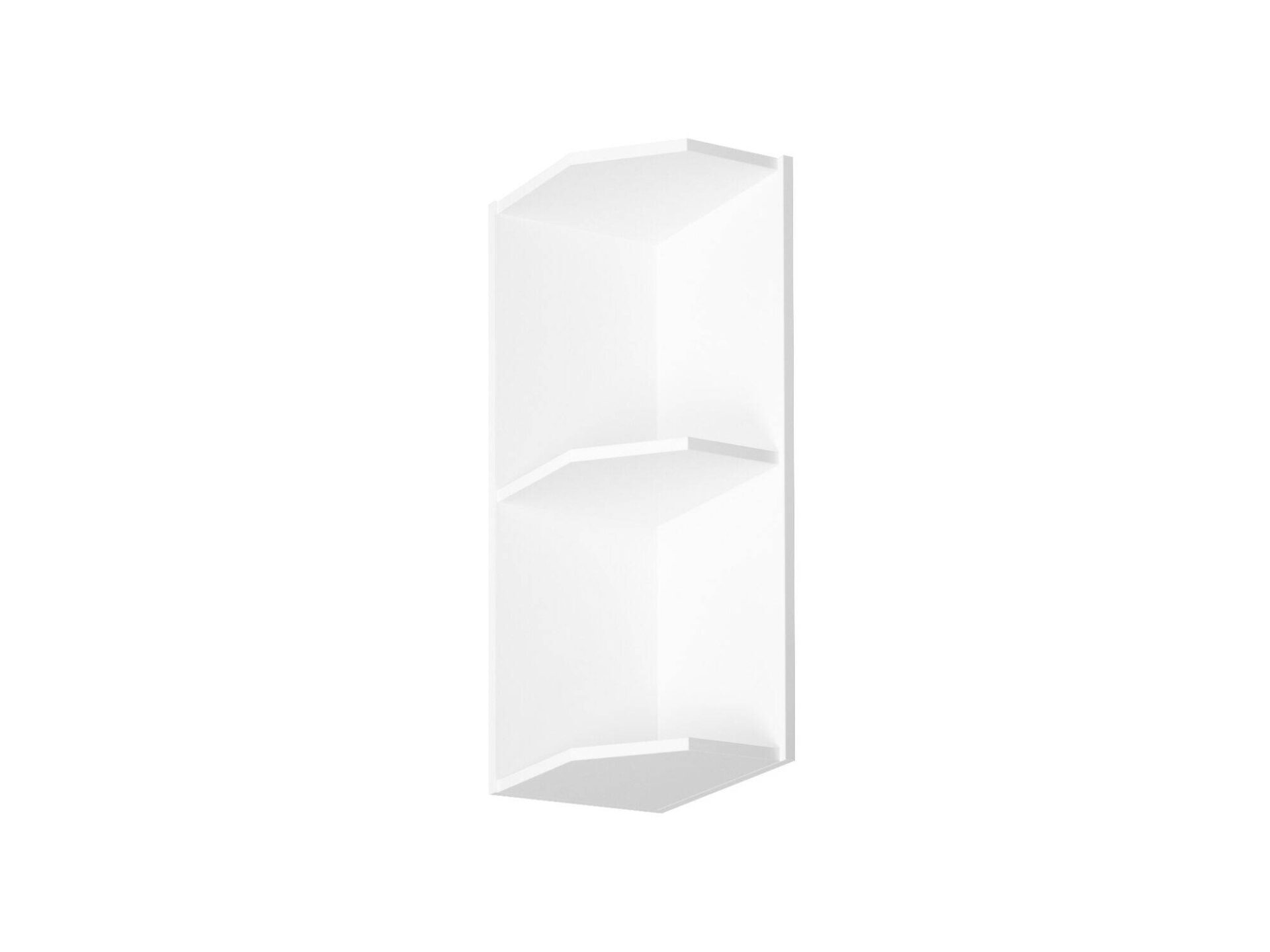 G25PZ Linea balta virtuvės spintelė su atviru viršumi, matinės baltos spalvos