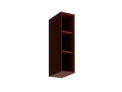 Viršutinė atvira virtuvės spintelė W20O Sicily Walnut