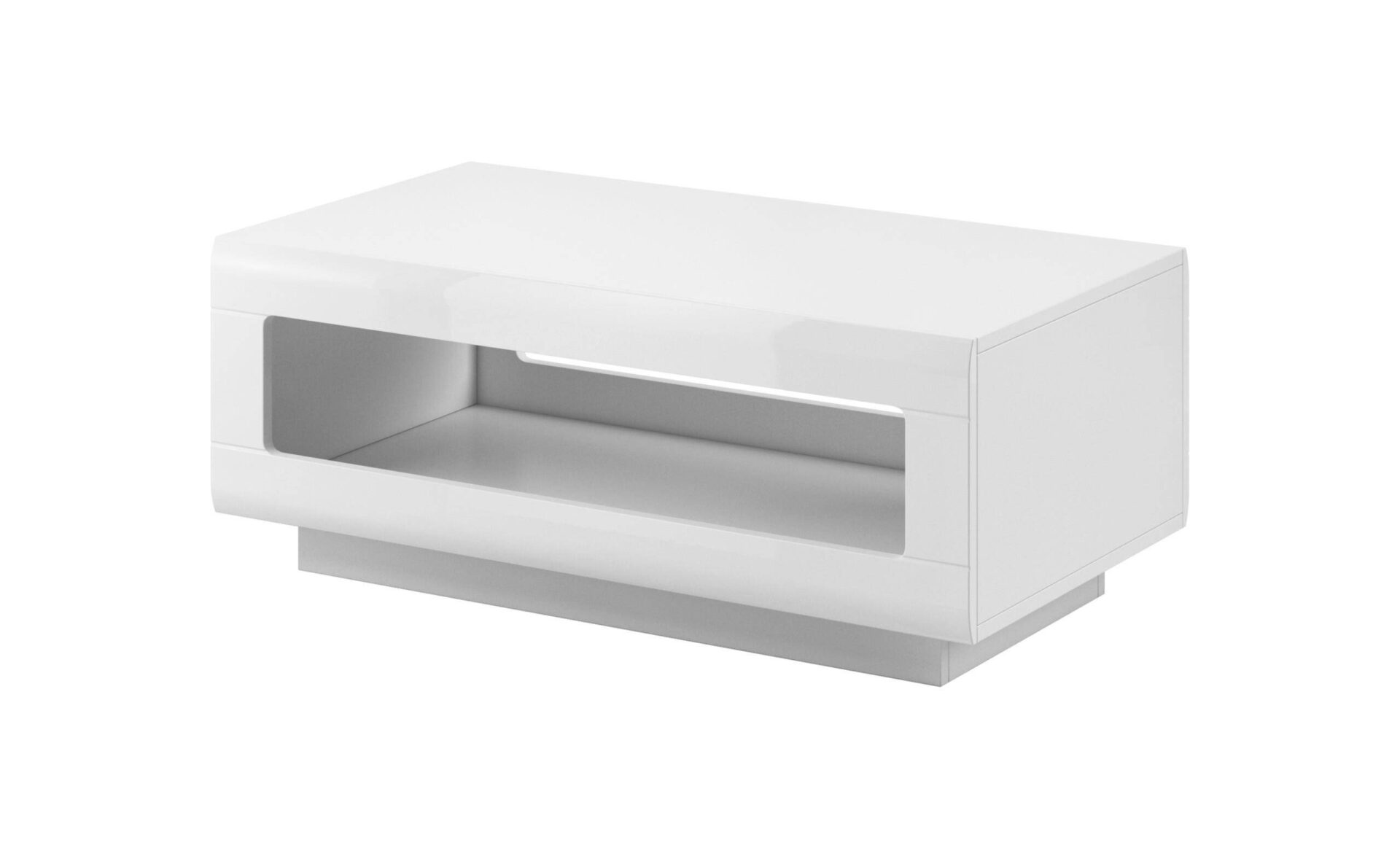 Tulsa WM kavos staliukas, baltas / blizgus baltas