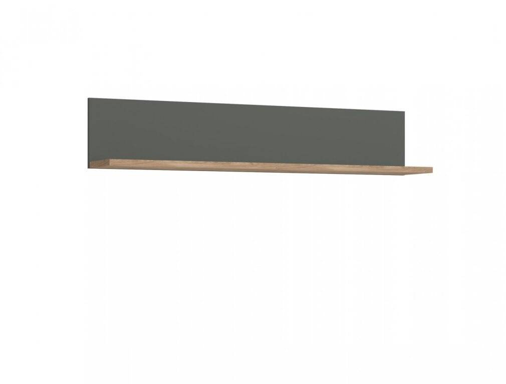 Twenty TWEP02 - Pakabinama lentyna, medaus spalvos ąžuolas, Castello/pilka