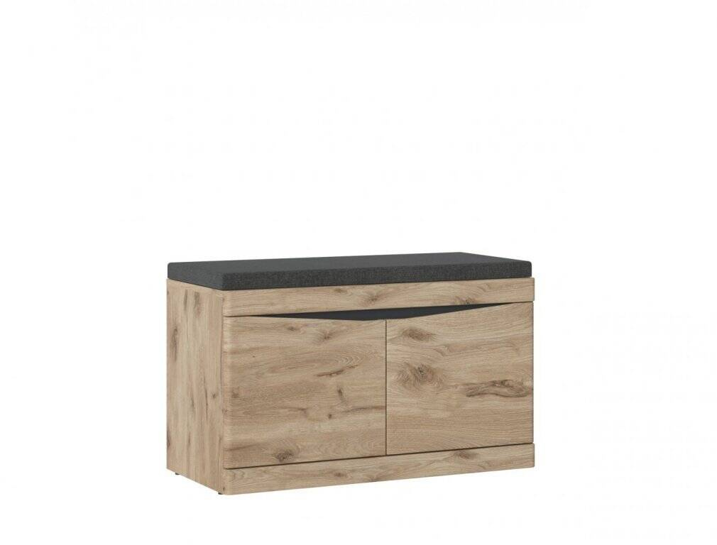 Twist SUMGD1 - 2 durų suolas Viking ąžuolo/antracito spalvos