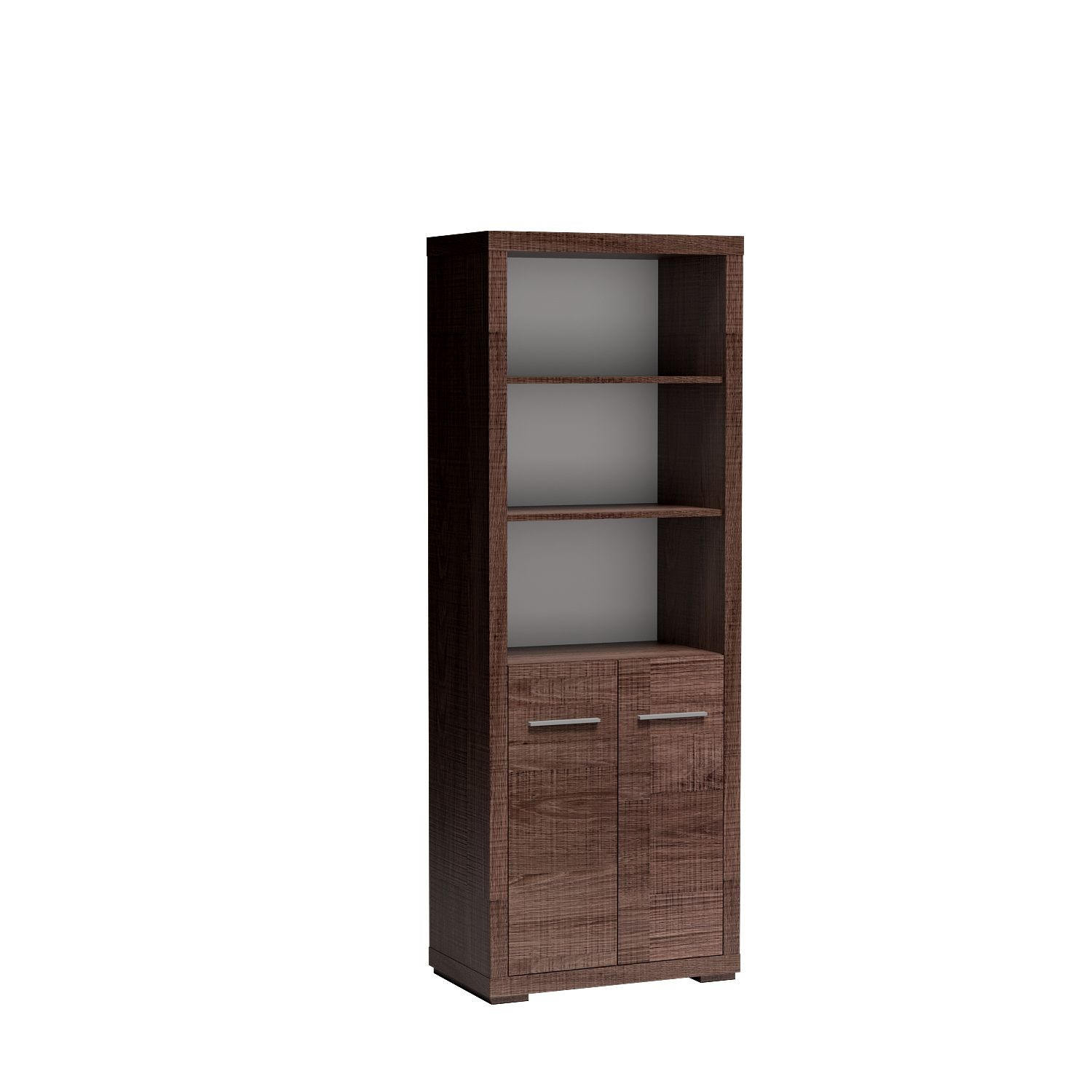 VEGAS-34 - Santana tamsi dviejų durų knygų lentyna