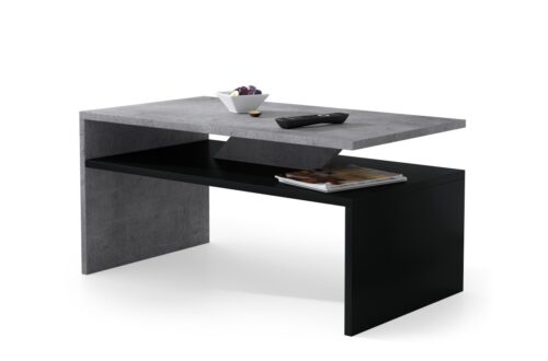 PRIMA Millennium betono/juodo stiliaus – MODERNUS KAVOS STALIUKAS