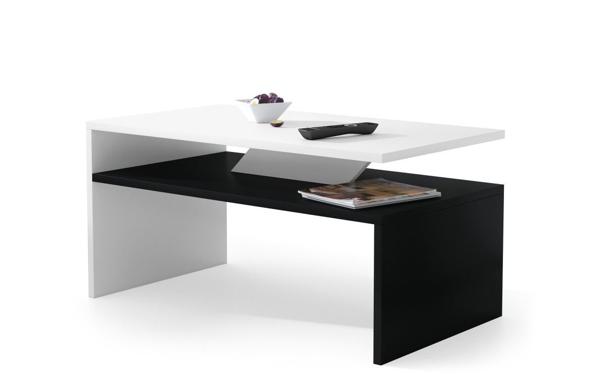 PRIMA balta/juoda - MODERNUS KAVOS STALIUKAS