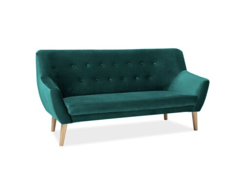 Nordic 3 aksominė sofa NORDIC3V78