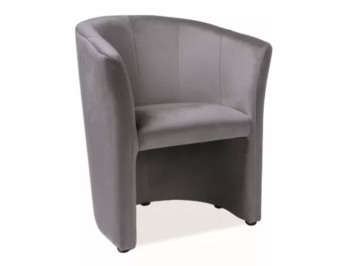 TM-1 aksominis fotelis TM1V14