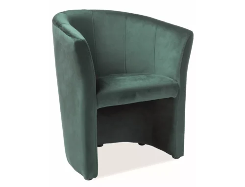 TM-1 aksominis fotelis TM1V78