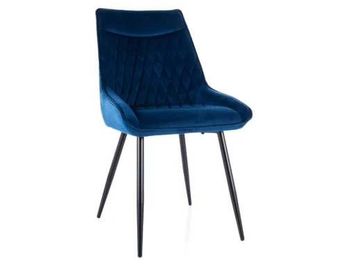 Agato aksomo kėdė AGATVCGR