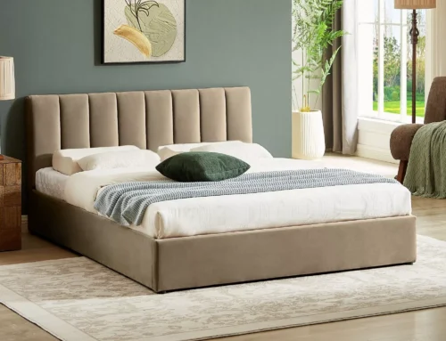Monrealio aksominė lova MONTREALV140BE