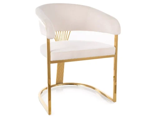 „Crown“ aksominė kėdė CROWNVZLJBE