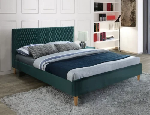 Azurro aksominė lova AZURROV160ZD