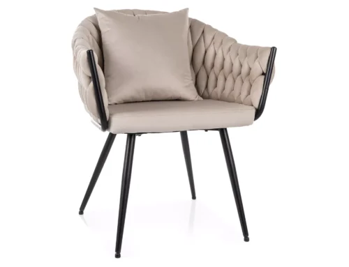 „Nuvo“ aksominė kėdė NUVOVCJBE