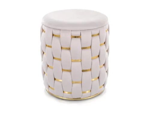 Tiara Velvet Pouf TIARAVJBE