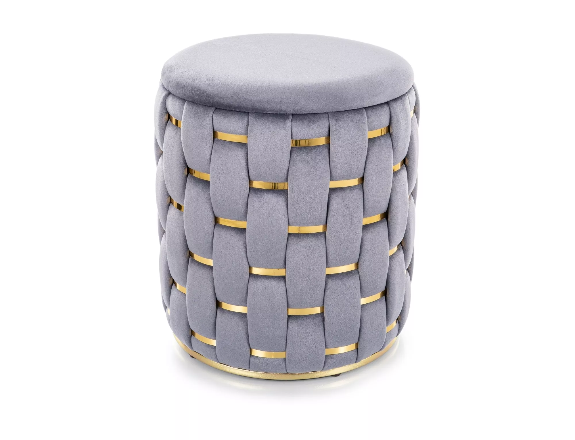 Tiara Velvet Pouf TIARAVSZ