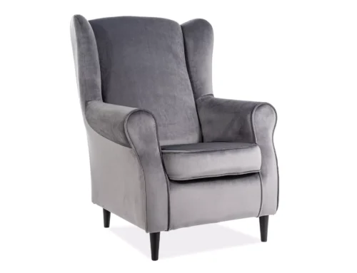 Barono aksominis fotelis BARONV14