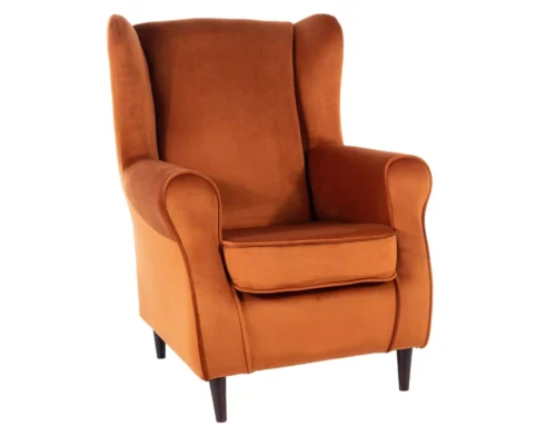 Barono aksominis fotelis BARONV4215