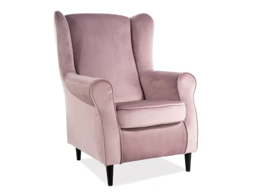 Barono aksominis fotelis BARONV52