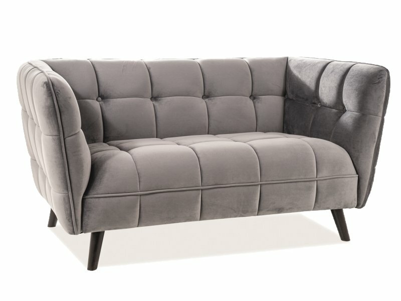 Castello Velvet 2 sofa CASTELLO2V14