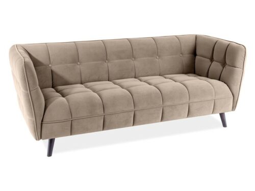 Castello Velvet 3 sofa CASTELLO3V40