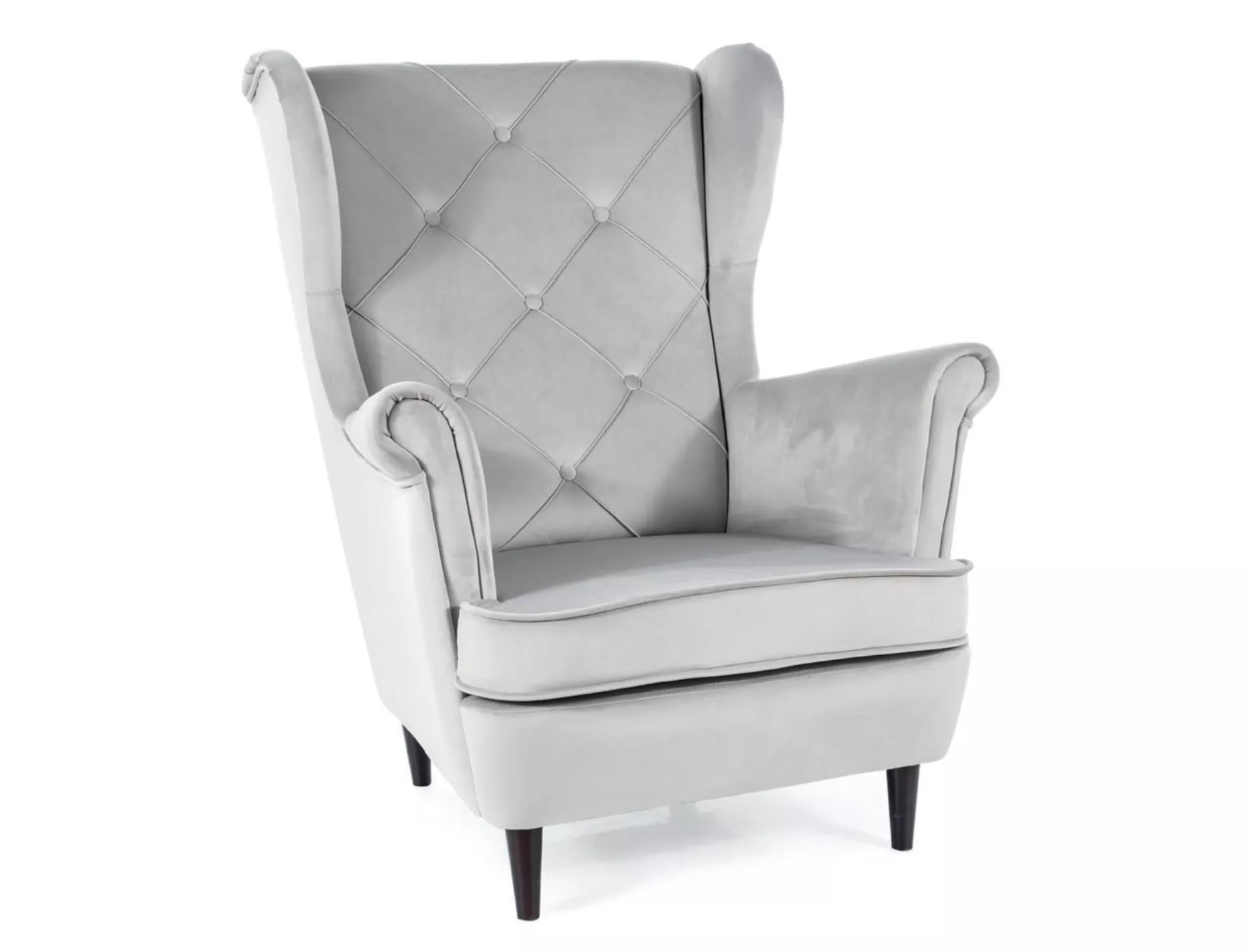 Moteriškas aksominis fotelis LADYV03