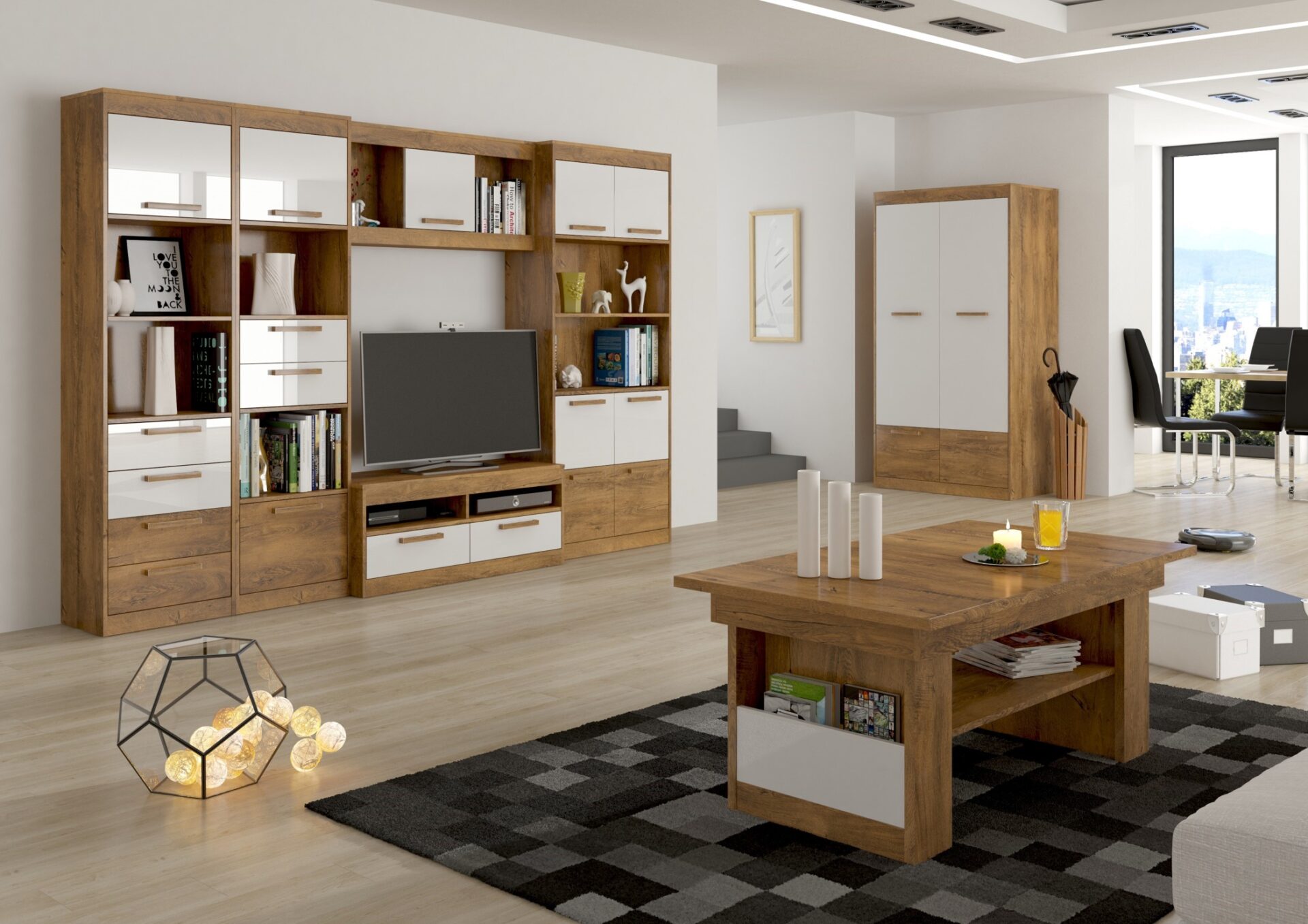 EMAX baldai #3 svetainės komplektas