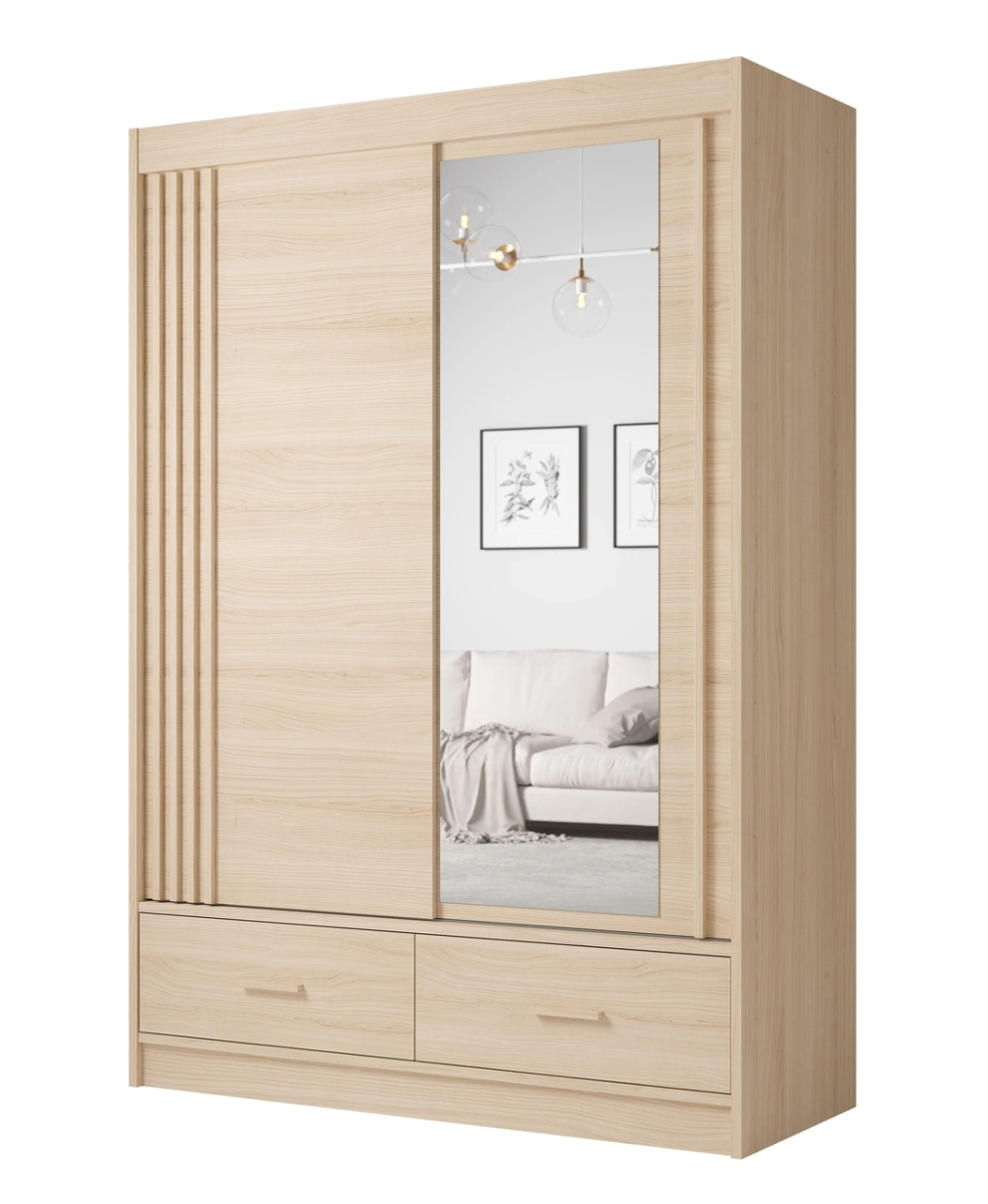 Stumdoma spinta su lamelėmis, veidrodžiu ir stalčiais, Canada CA11-150