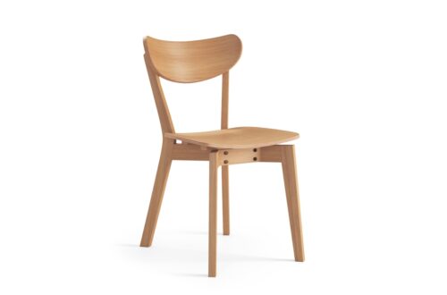 ROXY Natural Oak – MEDINĖ KĖDĖ SVETAINEI, VALGOMAJAM, RETRO VIRTUVEI