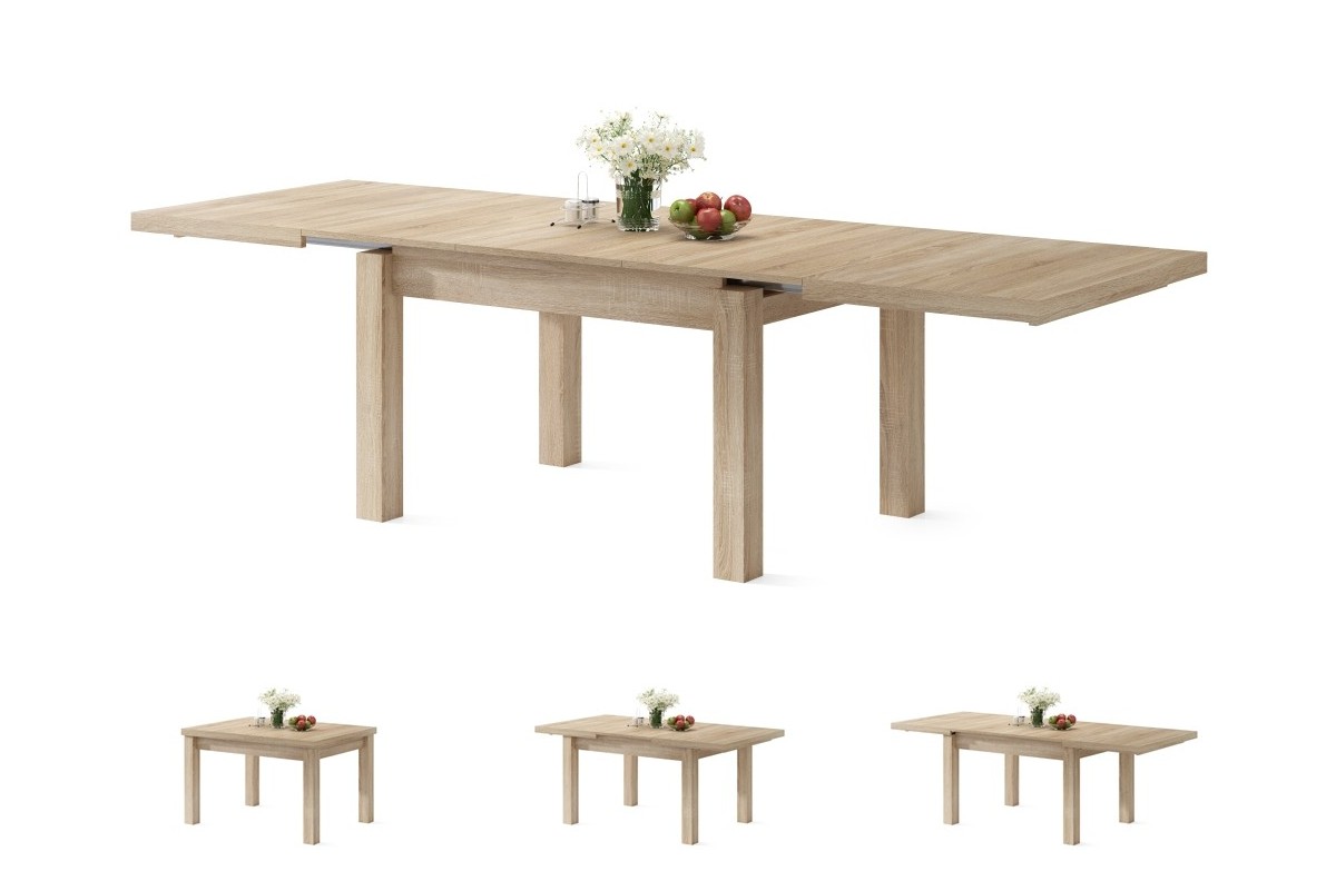 ROYAL Sonoma Oak - IŠPLĖSTAMASIS STALAS IKI 2,7 m